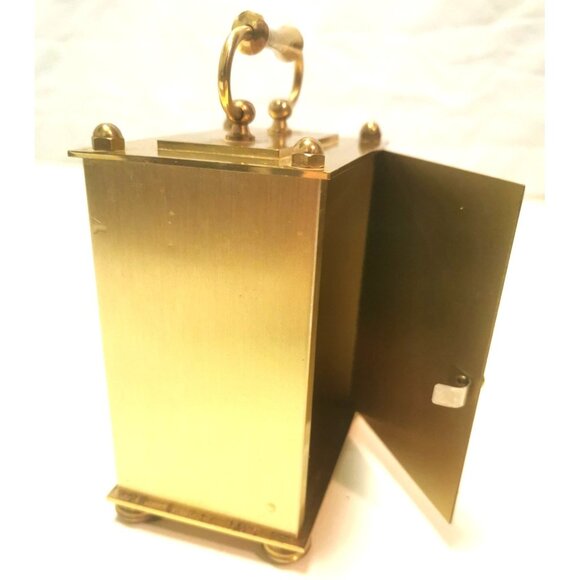 Equity Quartz, Brass Table Clock, Hong Kong - Picture 8 of 13